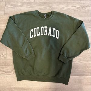 Junior Forest Green Crewneck